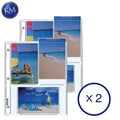 Print File Archival Storage Pages for Prints | 4 x 6", 6 Pockets - 25 Pack x 2