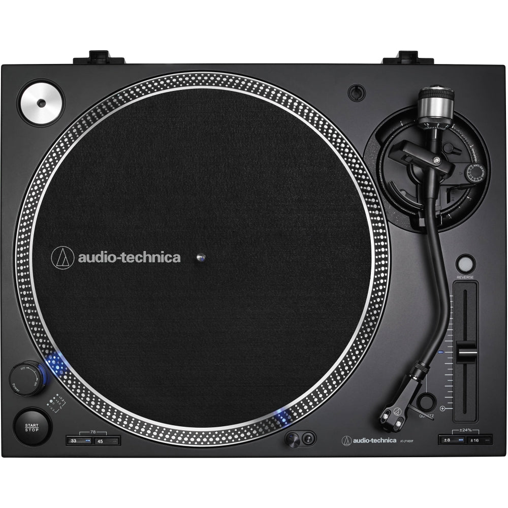 Audio-Technica Consumer AT-LP140XP Direct Drive Professional DJ Turntable | Black