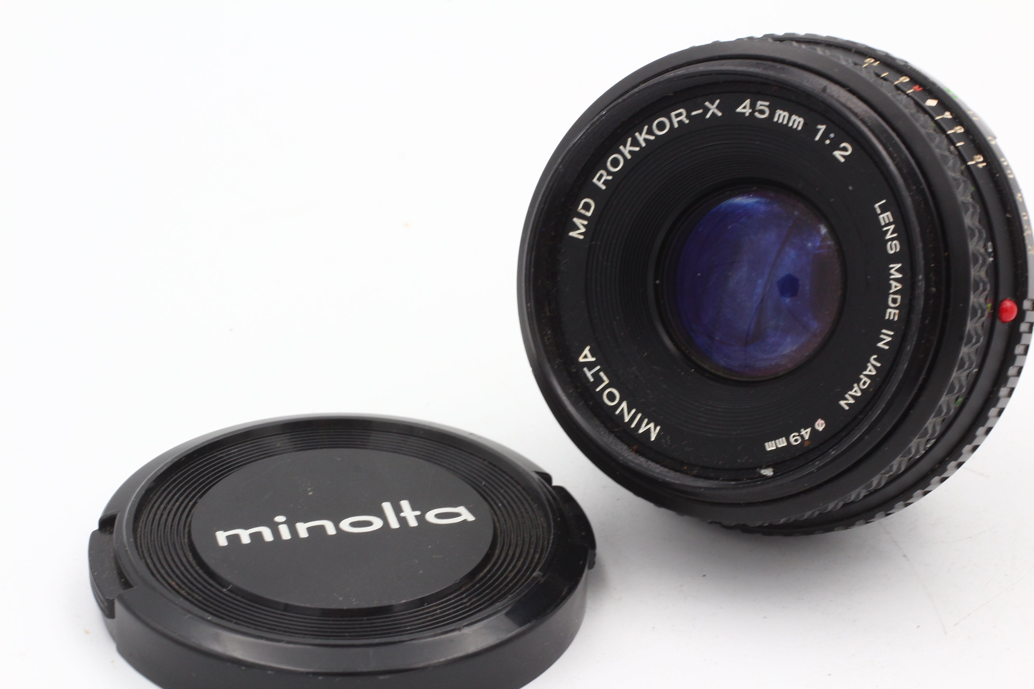 Used Minolta MD 45mm f2 Used Very Good