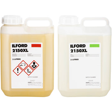 Ilford 2150 Developer/Fixer Black and White Print Chemicals Kit 2x | 3 liter