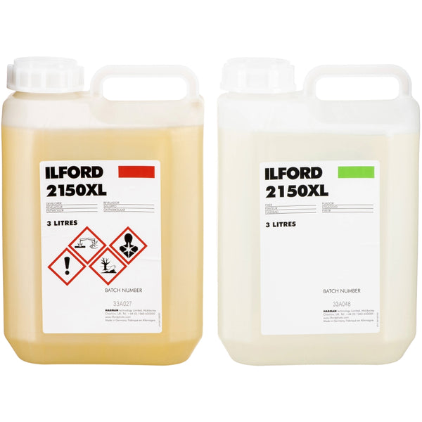 Ilford 2150 Developer/Fixer Black and White Print Chemicals Kit 2x | 3 liter