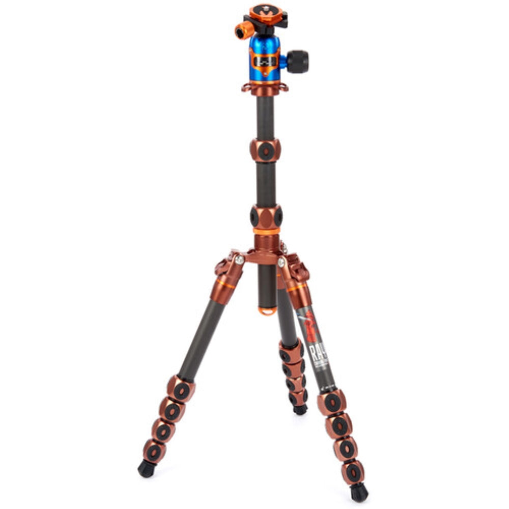 3 Legged Thing Legends Ray Carbon Fiber Tripod with AirHed Vu Ball Head Set | Bronze / Blue