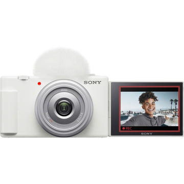 Sony ZV-1F Vlogging Camera | White