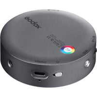 Godox Round Mini RGB LED Magnetic Light | Gray