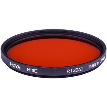Hoya 82mm Red #25A (HMC) Multi-Coated Glass Filter for Black & White Film