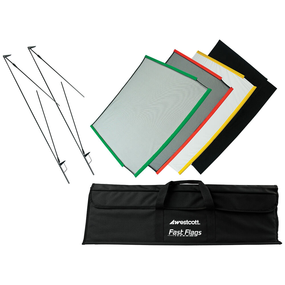 Westcott 24" x 36" Fast Flag Kit