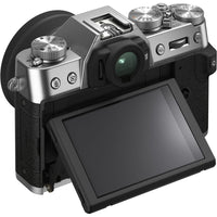 FUJIFILM X-T30 II Mirrorless Digital Camera | 15-45mm Lens | Silver + 52mm Filter + Cleaning Kit + Memory Card and Case + Screen Protectors + Camera Case + Memory Card Reader + Lens Cap Keeper Bundle