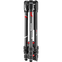 Manfrotto Befree Live Carbon Fiber Video Tripod Kit with Twist Leg Locks and Two Replacement Quick Release Plates.