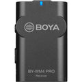 BOYA BY-WM4 PRO Digital Camera-Mount Wireless Omni Lavalier Microphone System | 2.4 GHz