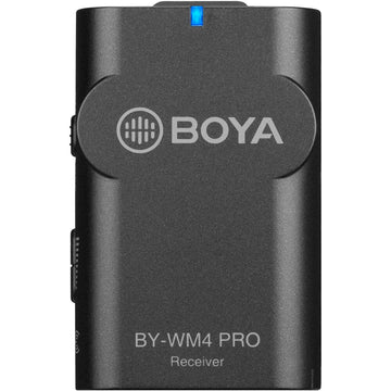 BOYA BY-WM4 PRO Digital Camera-Mount Wireless Omni Lavalier Microphone System | 2.4 GHz
