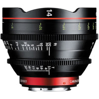 Canon CN-E 14mm T3.1 L F Cinema Prime Lens | EF Mount