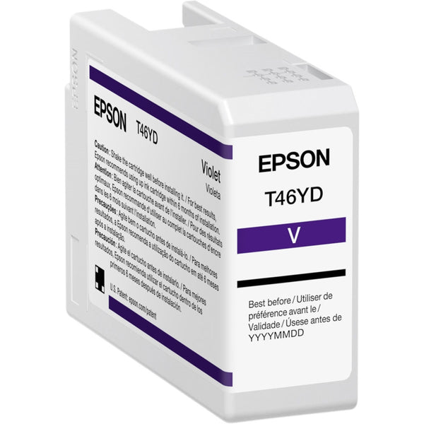 Epson T46Y Violet UltraChrome PRO10 Ink Cartridge | 50mL