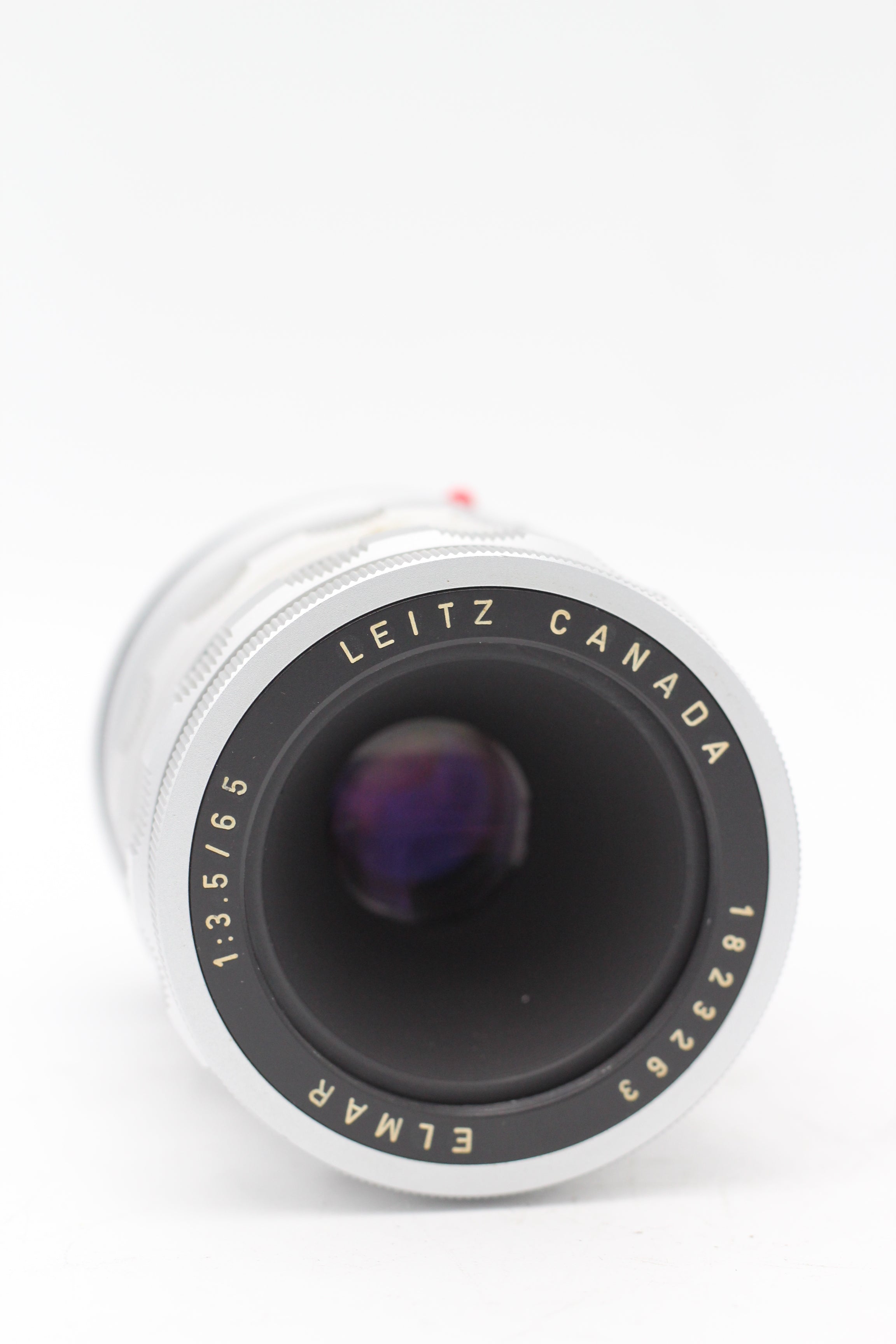 Used Leica Leitz Canada Elmar 3.5/65mm Chrome for Visoflex - Used Very Good