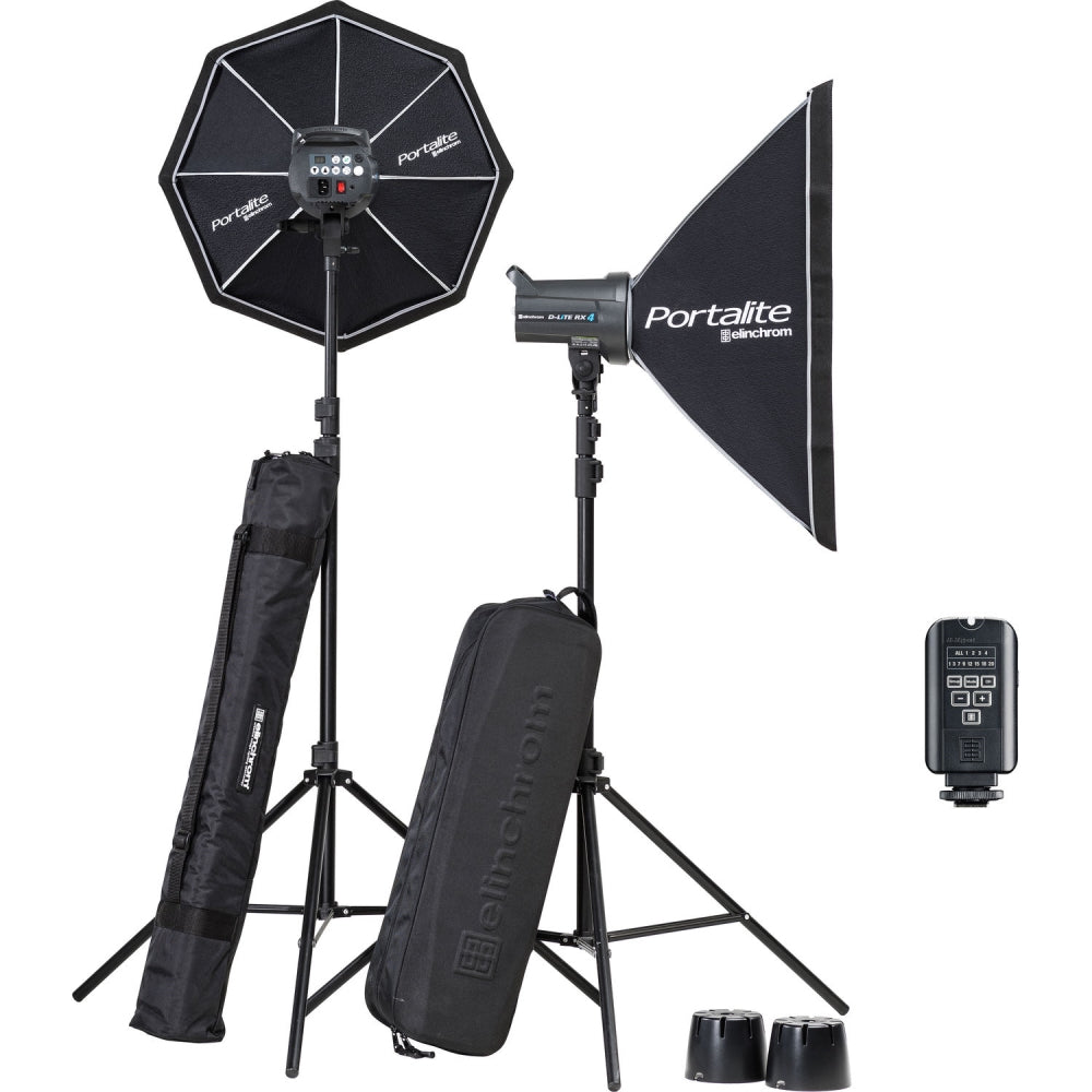 Elinchrom D-Lite RX 4/4 Softbox To Go Kit